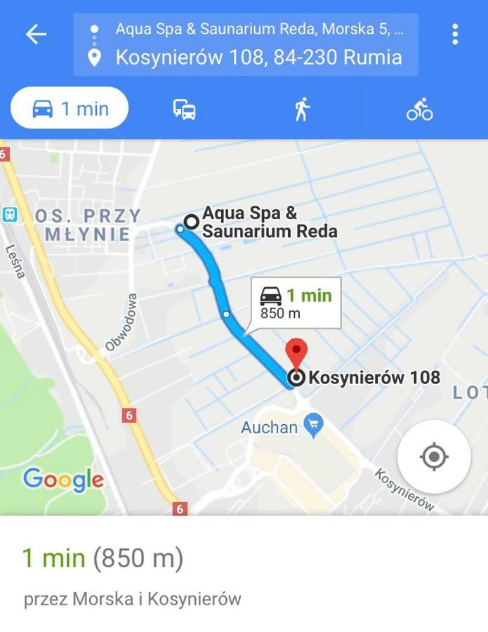 Apartament Przy Aquaparku W Redzie Rumia Buitenkant foto